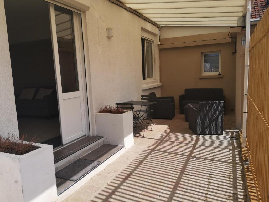 Appartement 2 Pieces Avec Terrasse Proche Mer Et Commerces Ouistreham Buitenkant foto